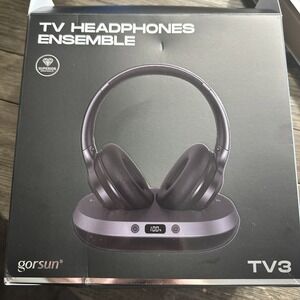 Gorsun TV3 Wireless TV Headphones Ensemble‎ 2.4G Bluetooth Optical  lightly used